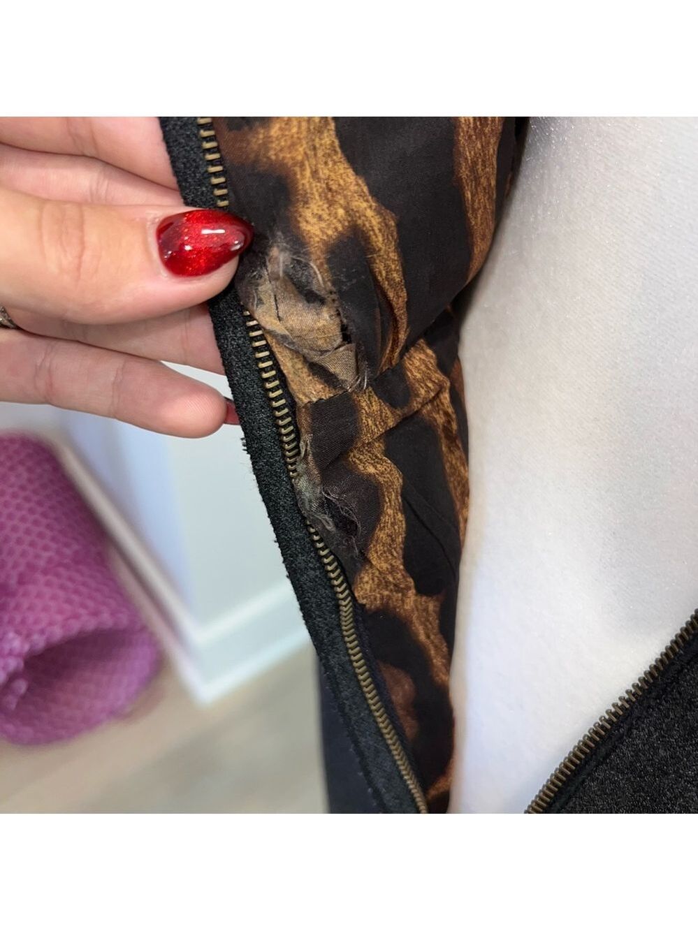 Dolce & Gabbana Charcoal Midi Dress - Picture 3 of 6